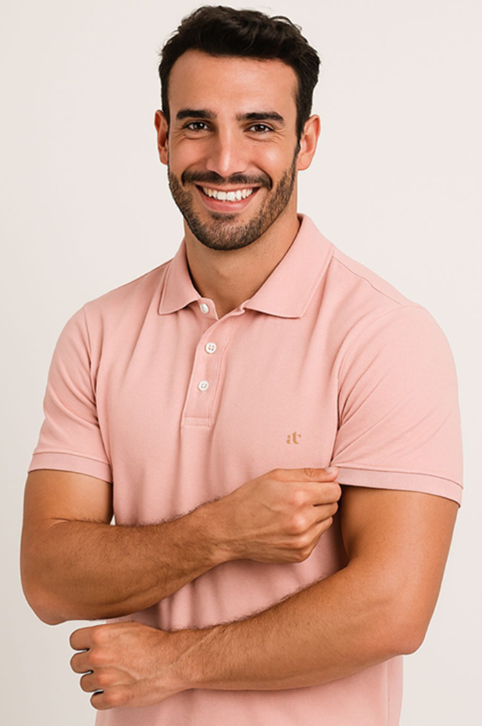 CAMISETA POLO PIQUET GOLD
