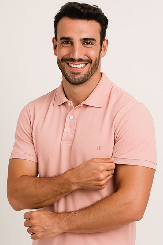CAMISETA POLO PIQUET GOLD